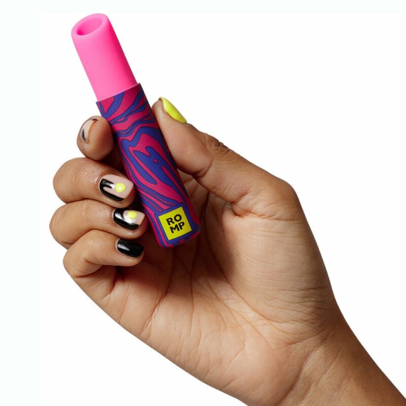 Кліторальний стимулятор вакуумний Romp Lipstick у формі помади, рожевий - Зображення 3
