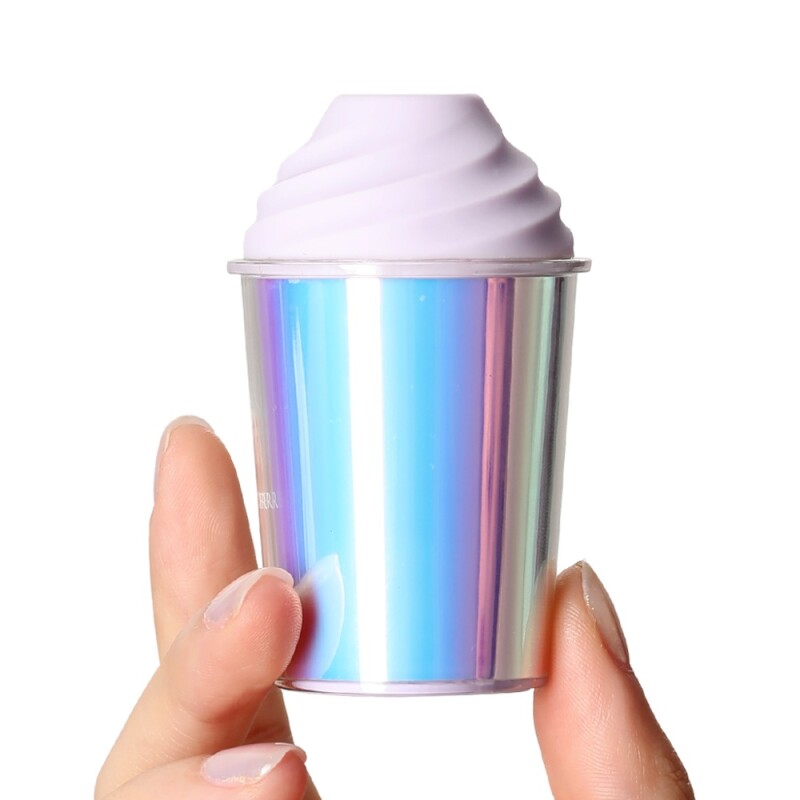Вакуумний стимулятор у формі стаканчика з трубочкою BeYourLover Joy Cup голубий, 9.1 х 4.6 см - Зображення 9
