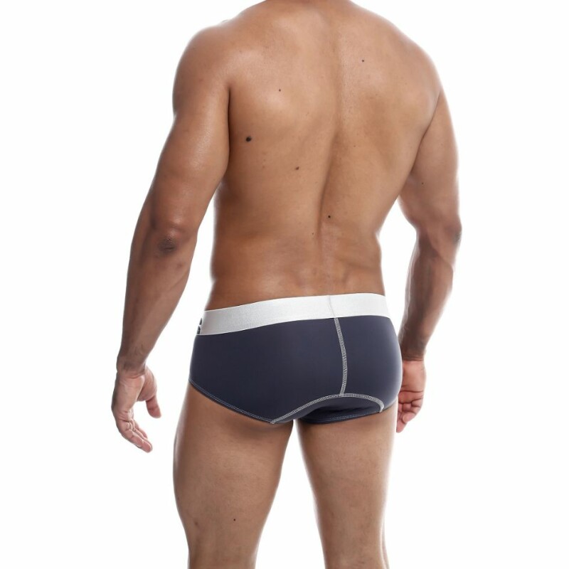 Чоловічі труси MaleBasics Microfiber Brief сірі, L - Изображение 1
