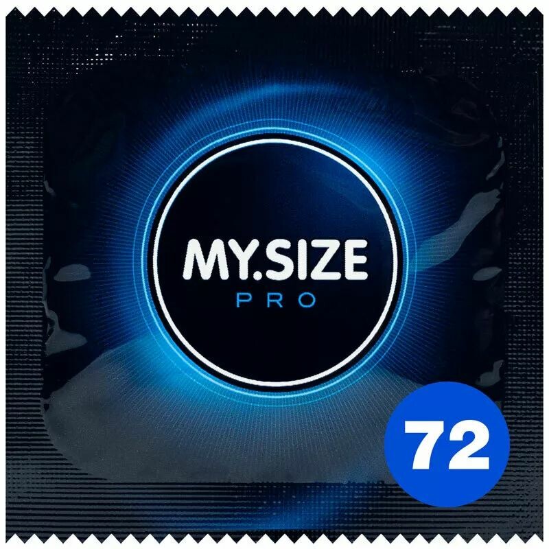 Презервативи латексні My.Size Extra Large 72 мм, 3 шт - Изображение 1