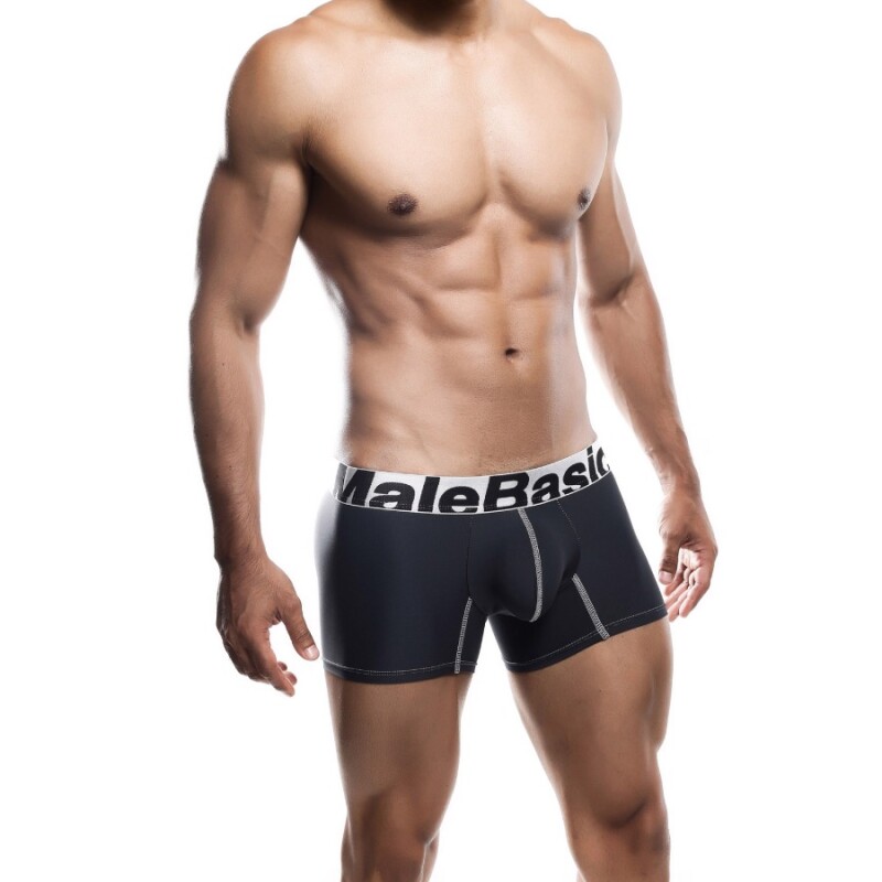 Чоловічі труси боксери MaleBasics Performance Boxer, чорні, L - Изображение 3