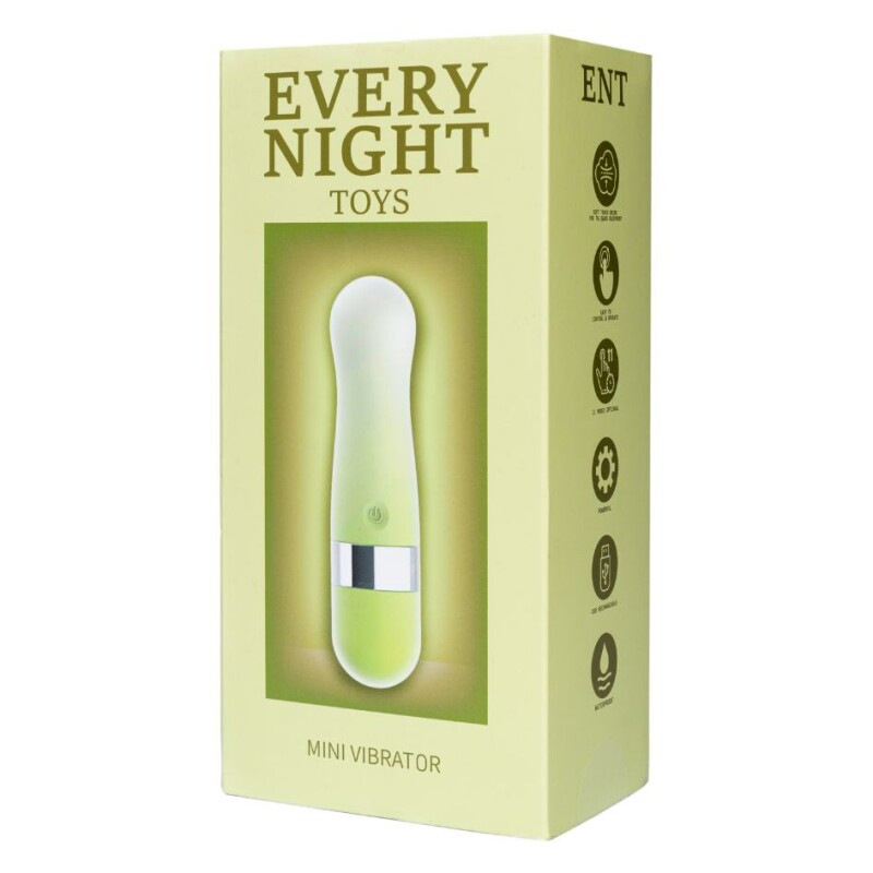Віброкуля багатошвидкісна Every Night Toys, 11 режимів, зелена - Изображение 4