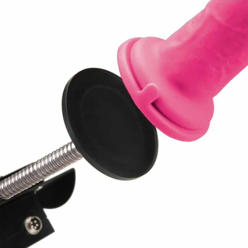 Секс-машина Dreamtoys Sex Room Sex Machine з насадками і пультом, чорна