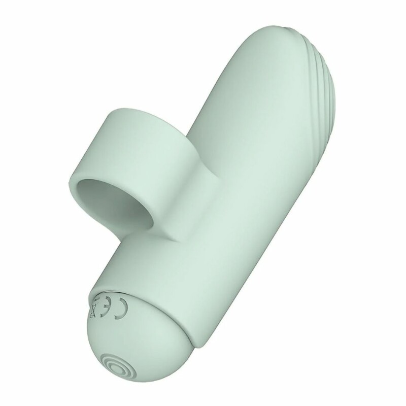Набір Dreamtoys Glam 3-in-1 Play Kit віброкуля, ерекційне кільце та насадка на палець, м'ятний - Зображення 3