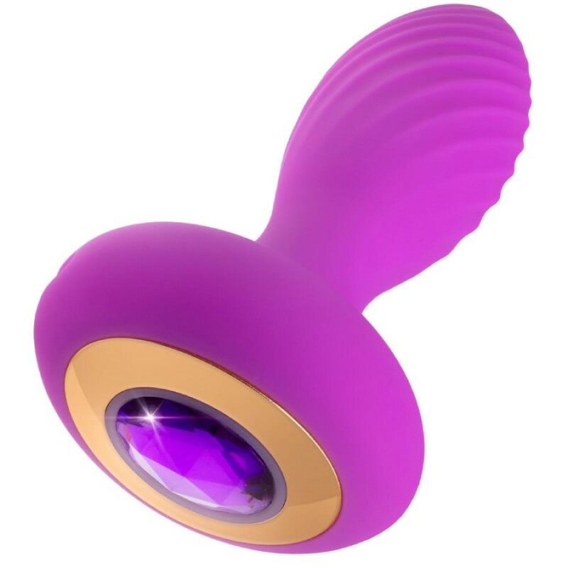 Анальний вібратор Blush Charm Amethyst фіолетовий, 11.4 х 3.2 см - Изображение 3