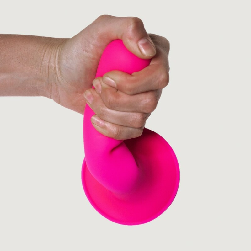 Фалоімітатор Adrien Lastic Hitsens 4 термореактивний, рожевий, 17.8 х 3.7 см - Изображение 3