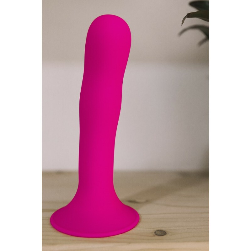 Фалоімітатор Adrien Lastic Hitsens 4 термореактивний, рожевий, 17.8 х 3.7 см - Изображение 4