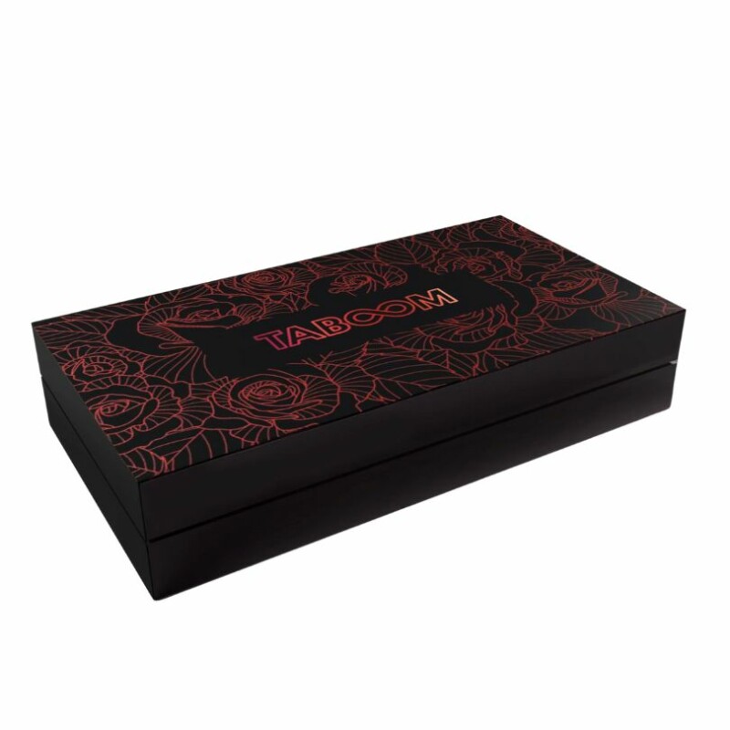Поножи Taboom Wild Roses Ankle Cuffs Set с розами, чёрные - Изображение 5