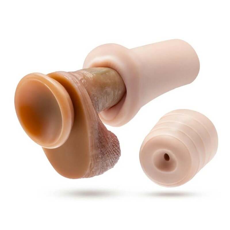 Мастурбатор-рот Blush Candi бежевий, 13.3 х 5 см - Изображение 4