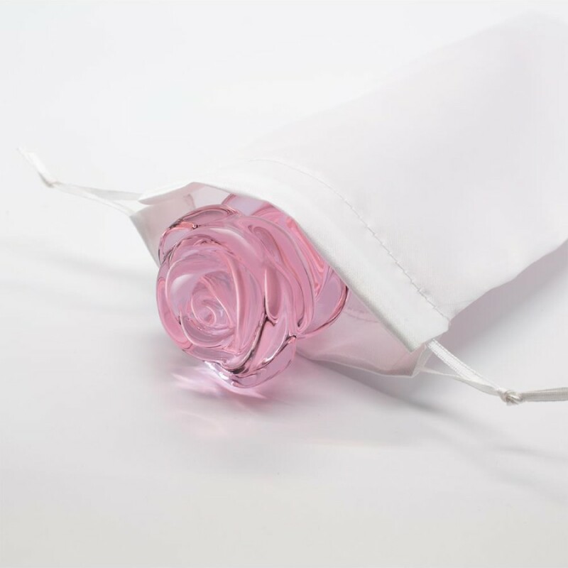 Набір анальних пробок Dreamtoys Rosebud скляний, рожевий, 3 шт - Зображення 4