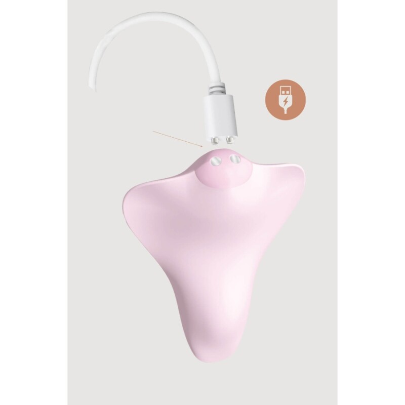 Вібратор в трусики Adrien Lastic Temptation з керуванням з додатка, рожевий, 8.7 х 5.4 см - Изображение 2