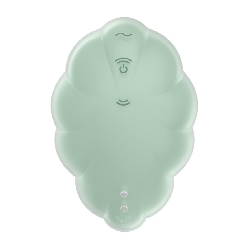 Вібратор Satisfyer Cloud Dancer з вакуумною стимуляцією клітора, м'ятний, 9 х 6 см - Зображення 5