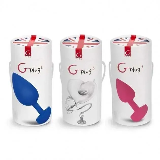 Анальний вібратор Gvibe Gplug L силіконовий, синій, 10.5 х 3.9 см - Зображення 6