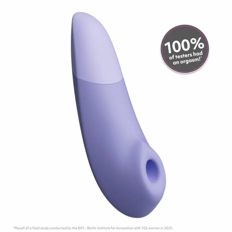Кліторальний стимулятор 2 в 1 Womanizer Enhance Lilac вакуумна стимуляція і вібрація, ліловий - Изображение 9