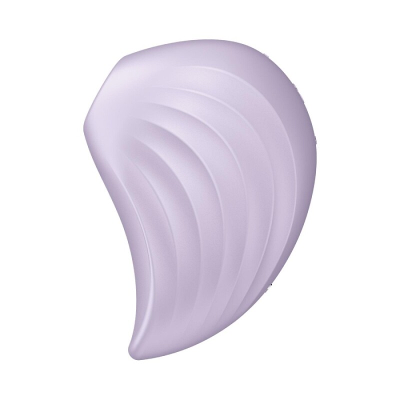 Вакуумний стимулятор Satisfyer Pearl Diver з вібрацією, фіолетовий, 9.1 х 6.6 см - Изображение 2