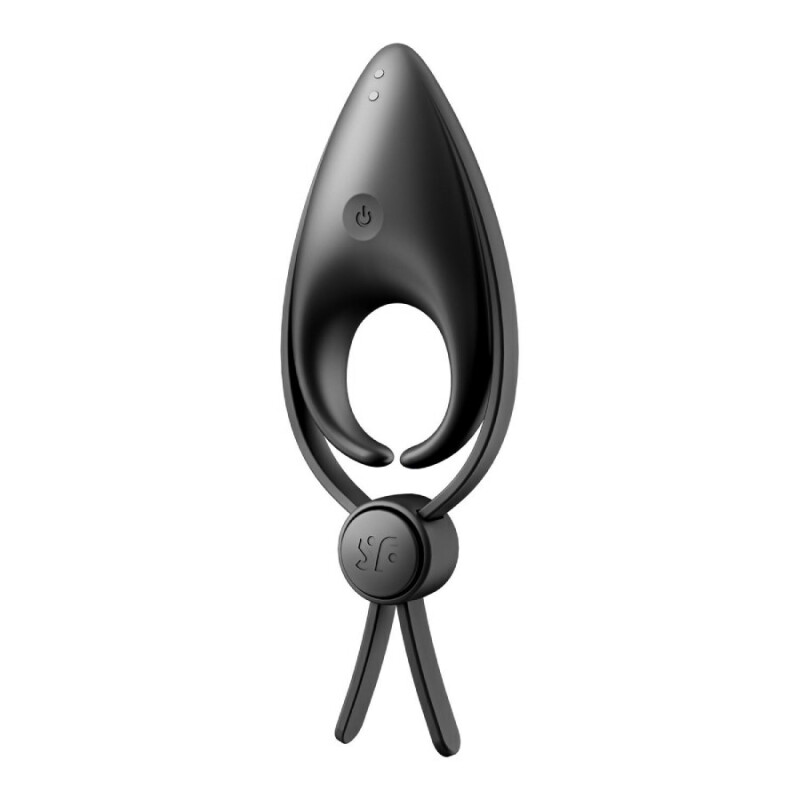 Ерекційне віброкільце Satisfyer Sniper чорне, 14.2 х 5 см - Зображення 2