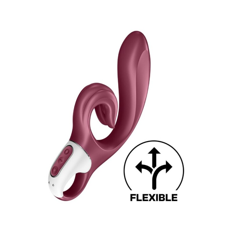 Вібратор-кролик Satisfyer Love Me для точки G та клітора, червоний, 22 х 4.1 см - Зображення 2