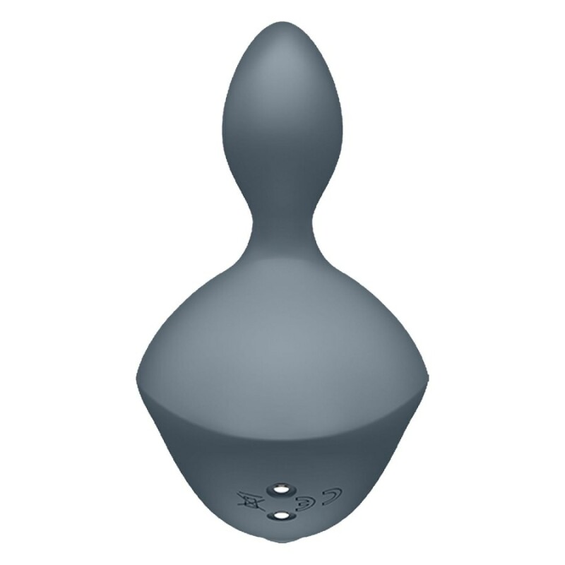 Анальний вібратор Satisfyer Booty Absolute Beginners 4 з широкою основою, сірий, 7.8 х 8.3 см - Изображение 3