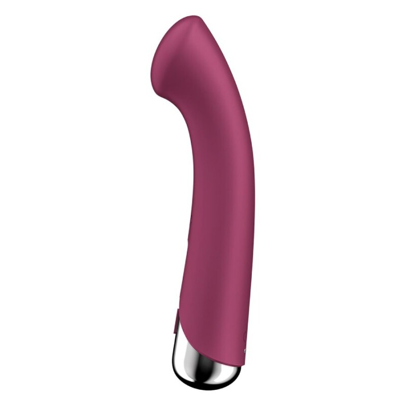 Вібратор для точки G Satisfyer Spinning G-Spot 1 з ротацією, червоний, 16.5 х 3.5 см - Зображення 3