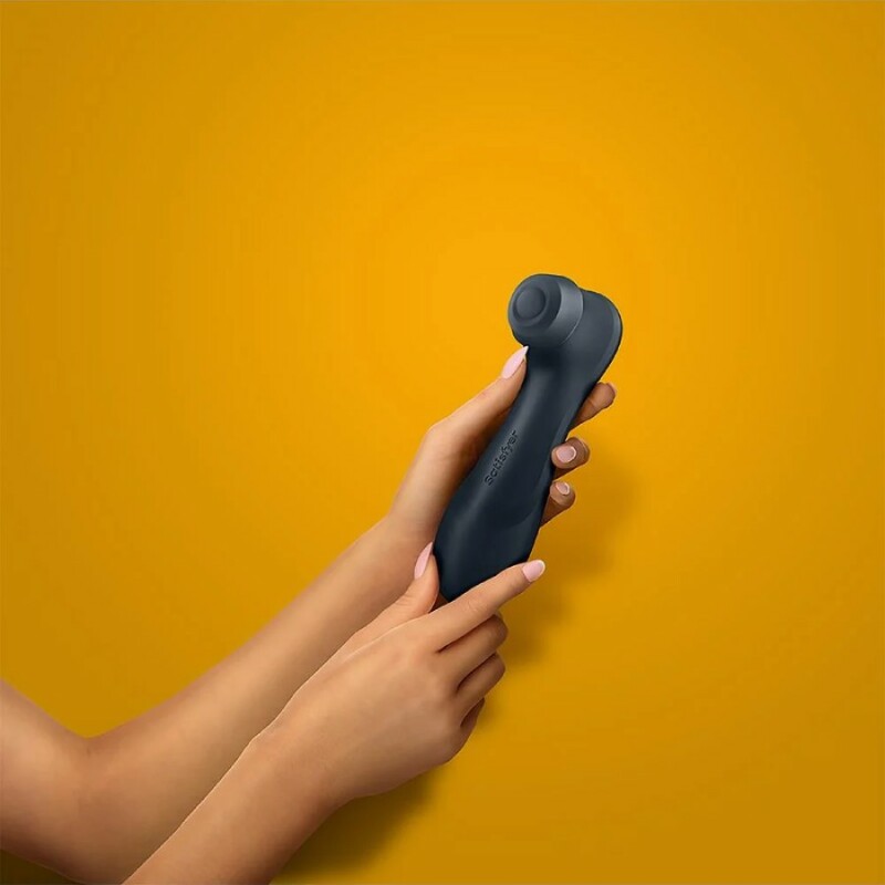 Вібратор Satisfyer Pro 2 з ефектом пульсації, чорний, 16.4 х 6.5 см - Изображение 6