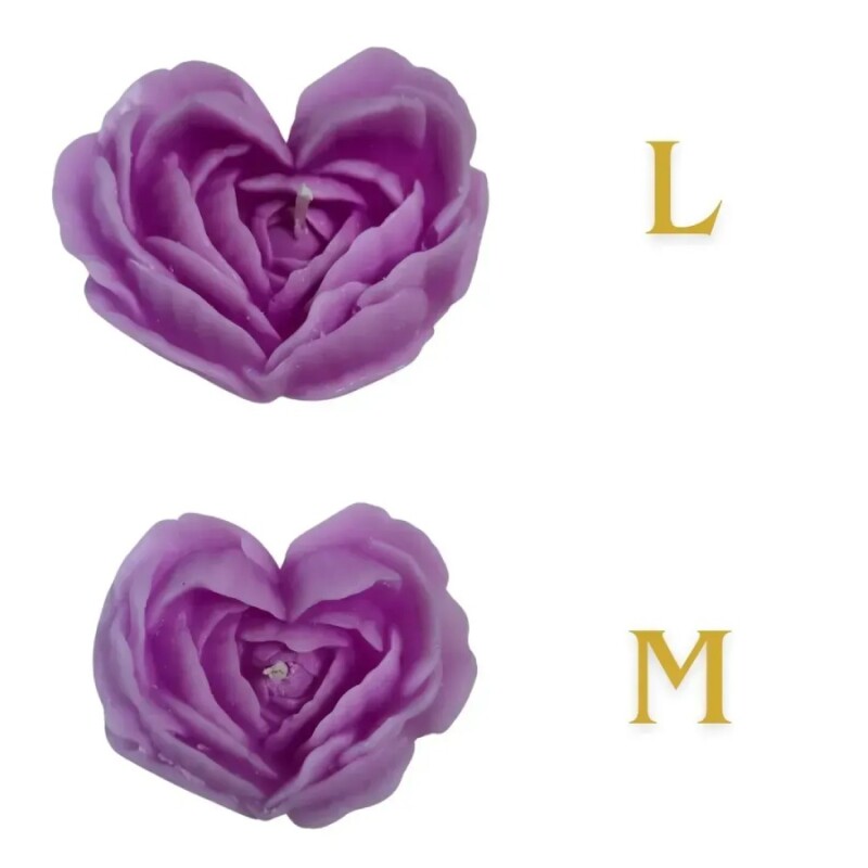 Свічка троянда люмінісцентна GlowKink 62 г, низькотемпературна, L, для БДСМ, фіолетова - Изображение 9