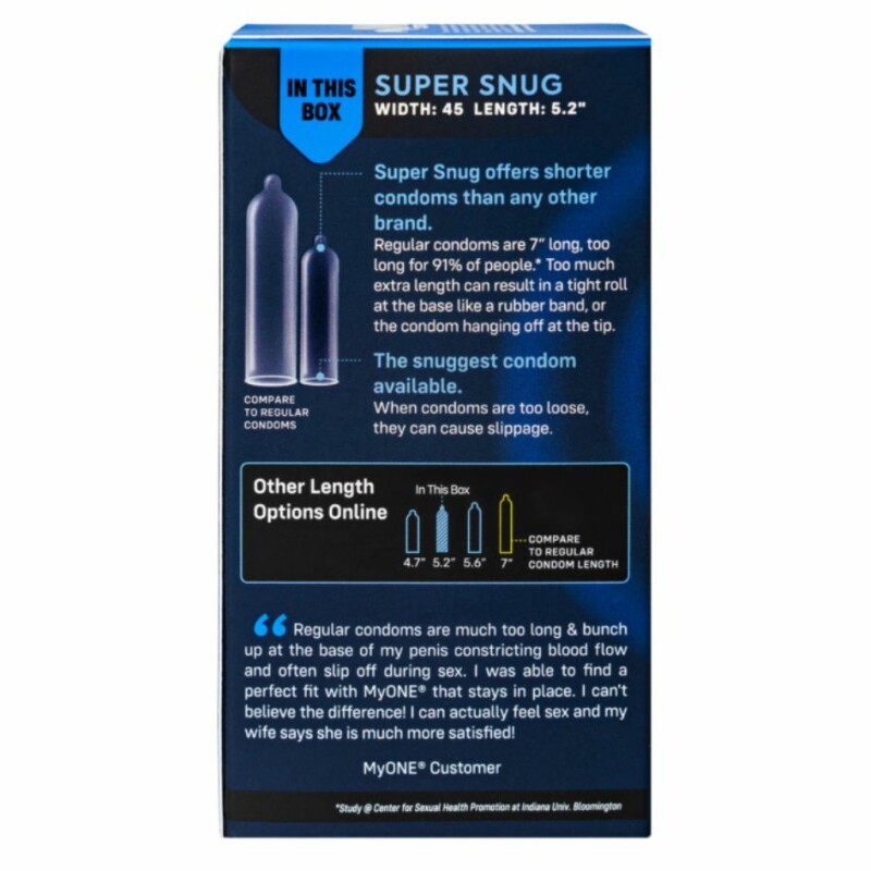 Презервативи MyONE Super Snug розмір 45Д, 45 мм х 13.2 см, 10 шт - Изображение 1