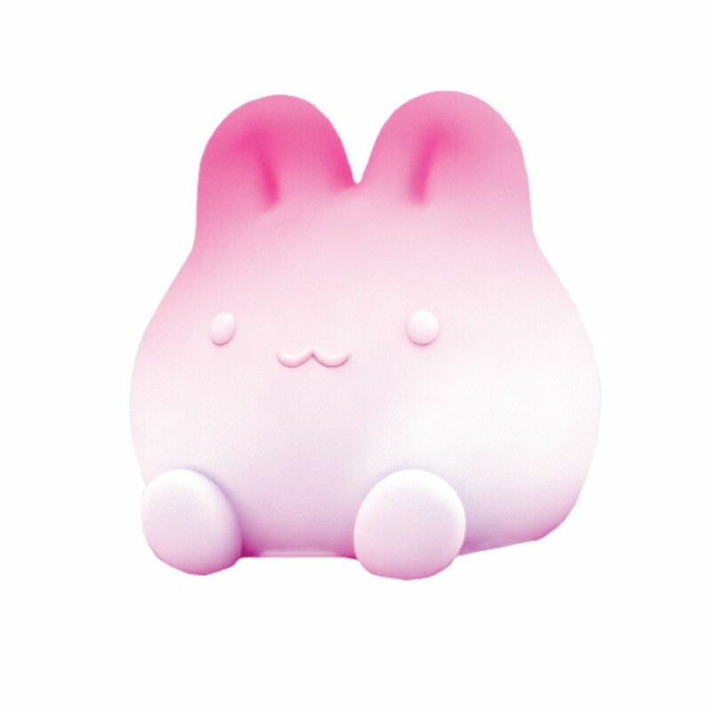 Сенсорний вібратор для клітора Univibe Marshmallow Chubby Bunny, що реагує на стискання, рожевий, 9,1 × 8 см - Изображение 1