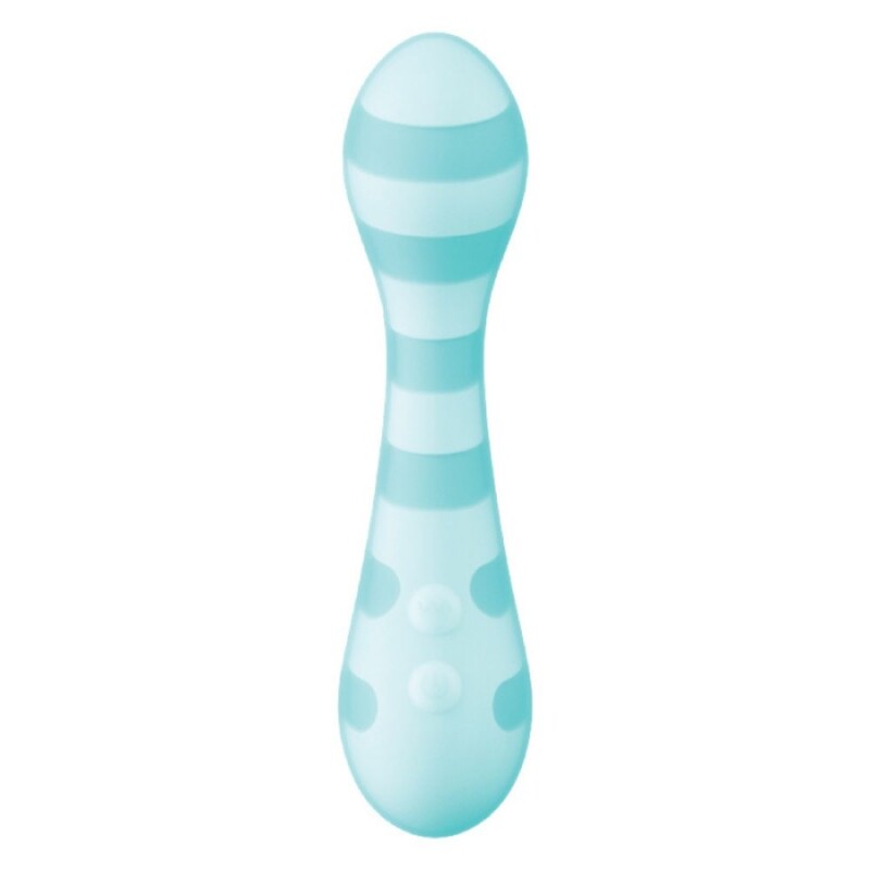 Мінівібратор Univibe Marshmallow Plush Vibe блакитний, 14.7 х 3.8 см - Изображение 1