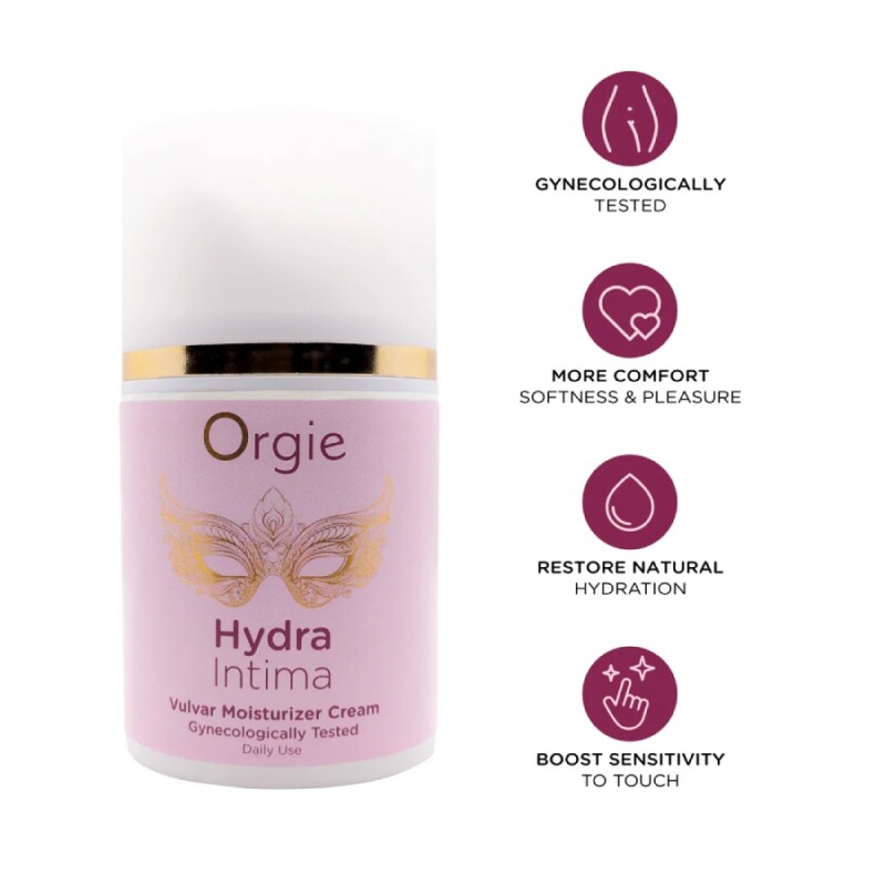 Інтимний крем Orgie Hydra Intima зволожуючий, 50 мл - Зображення 1
