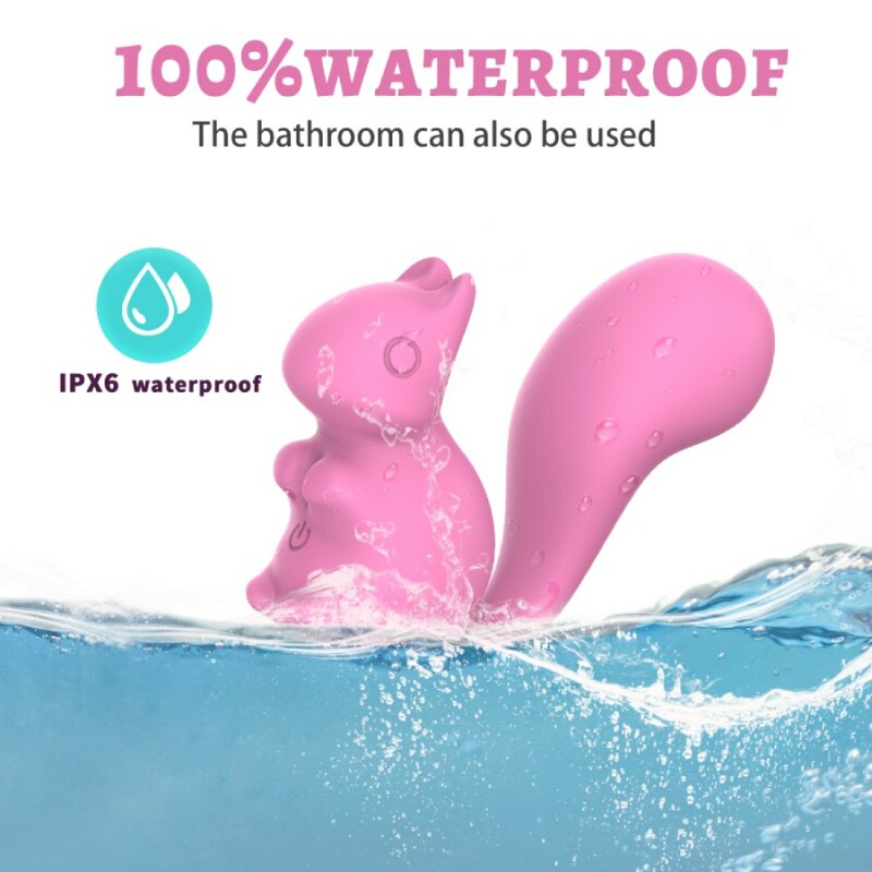 Мінівібратор для клітора Every Night Toys Debbie у формі білочки, рожевий, 7.2 х 3 см - Зображення 1