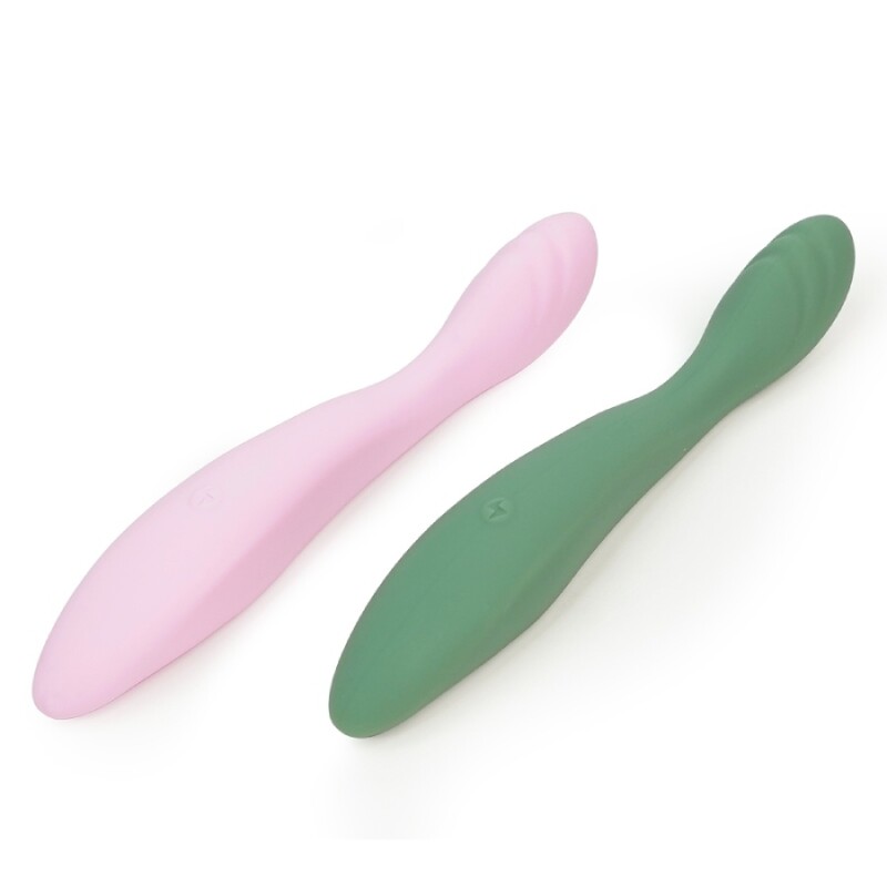 Вібратор Sweet Em Curve Vibe для точки G, зелений, 18.8 х 3.2 см - Зображення 5