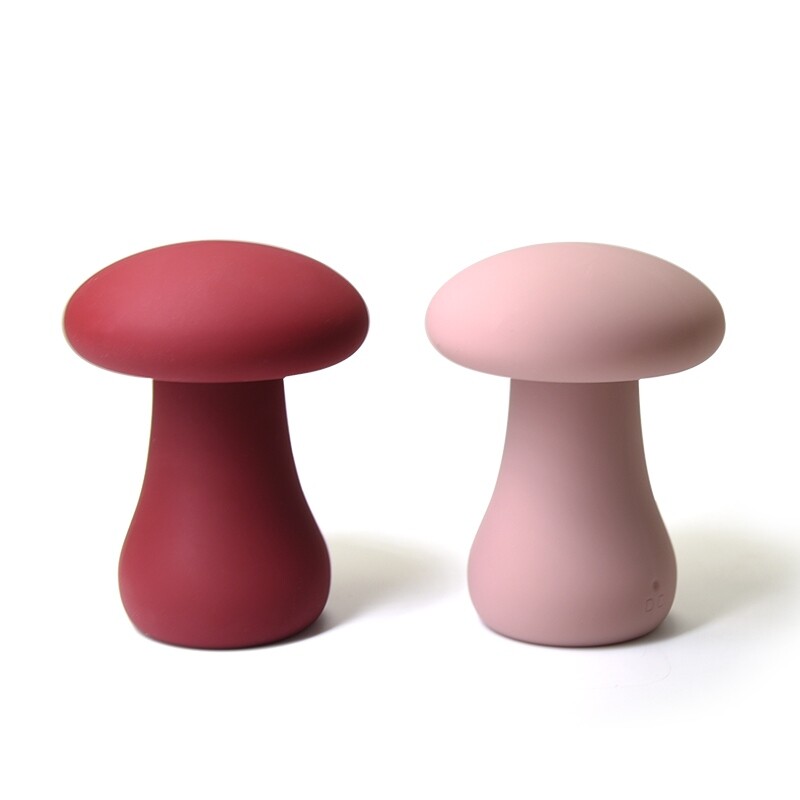 Вібратор Sweet Em Mushroom у формі гриба, бордовий, 7.7 х 6 см - Изображение 5