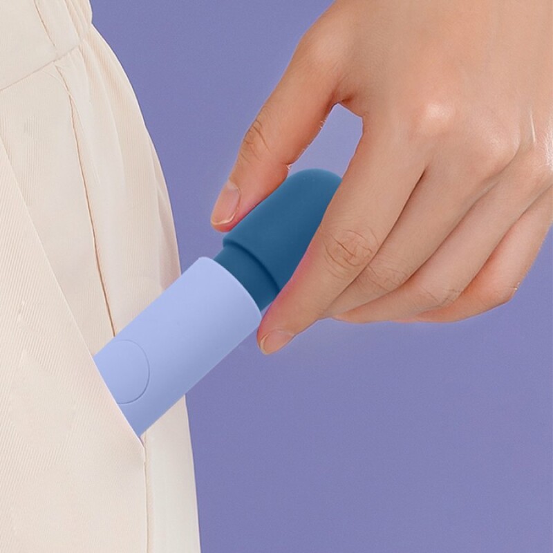 Мінівібратор-мікрофон Sweet Em Mini Wand синій, 11.8 х 2.6 см - Изображение 7