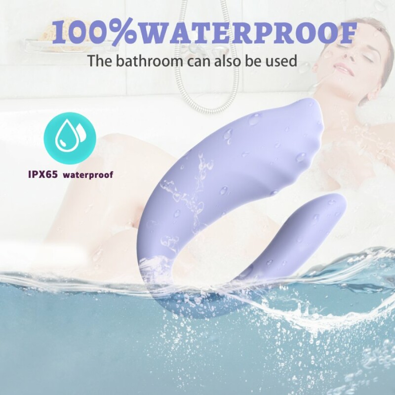 Вібратор для пар Every Night Toys Anthea з пультом, бузковий, 19.8 х 6.3 - Изображение 5