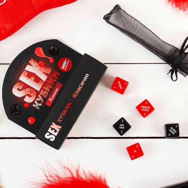 Настільна гра FUN &amp; PLAY SEX Кубики Класичні, 5 шт - Изображение 5