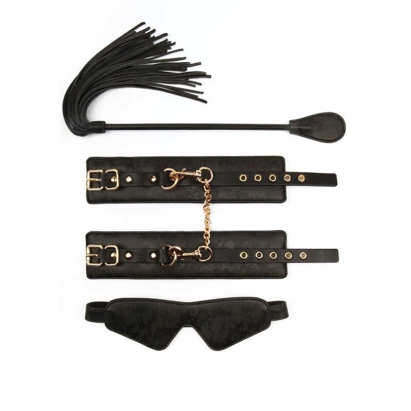 Набір для бондажу TABOOM Tempt Bondage Set чорний, 3 предмета - Изображение 2