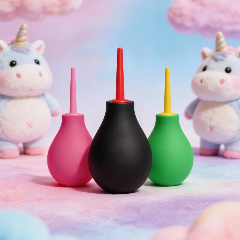 Анальний душ UNIVIBE Pink and Pink рожевий - Изображение 1