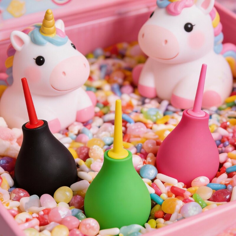 Анальний душ UNIVIBE Pink and Pink рожевий - Изображение 2