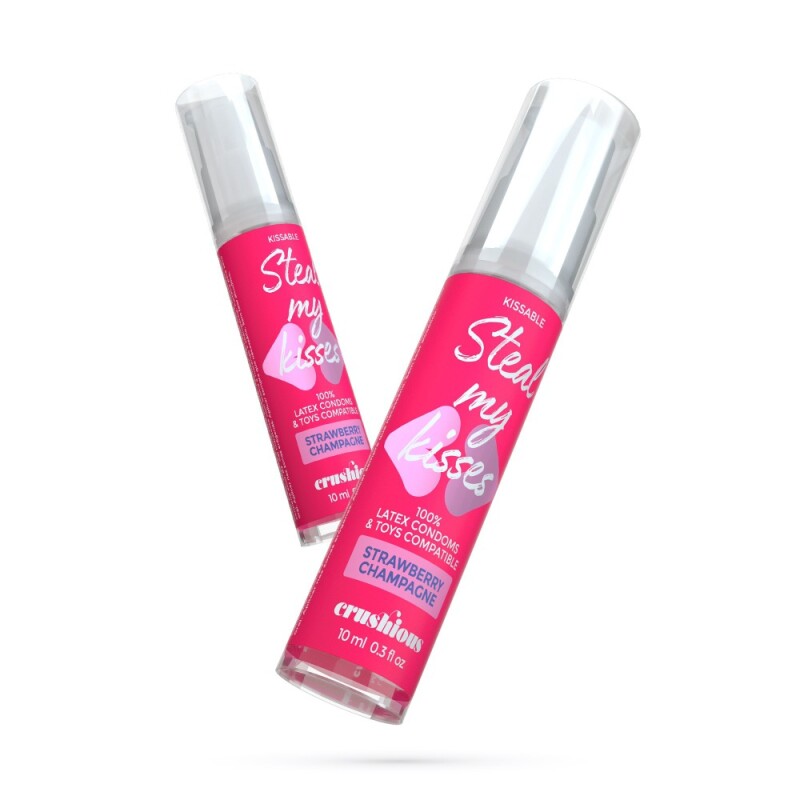 Лубрикант Crushious Strawberry Champagne оральний, 10 мл - Изображение 3
