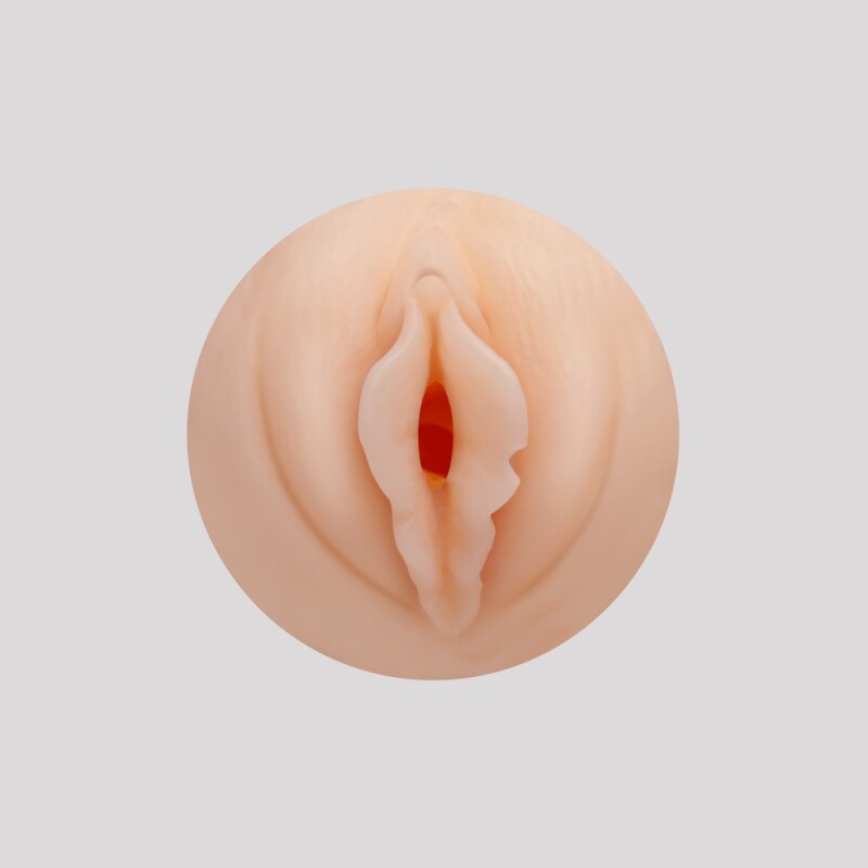 Мастурбатор-яйце Crushious Ezy Egg the Lover вагіна, бежевий, 8.7 х 5.6 см - Зображення 1
