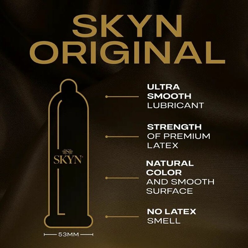 Презервативи безлатексні SKYN Original класичні, 20 шт - Зображення 1