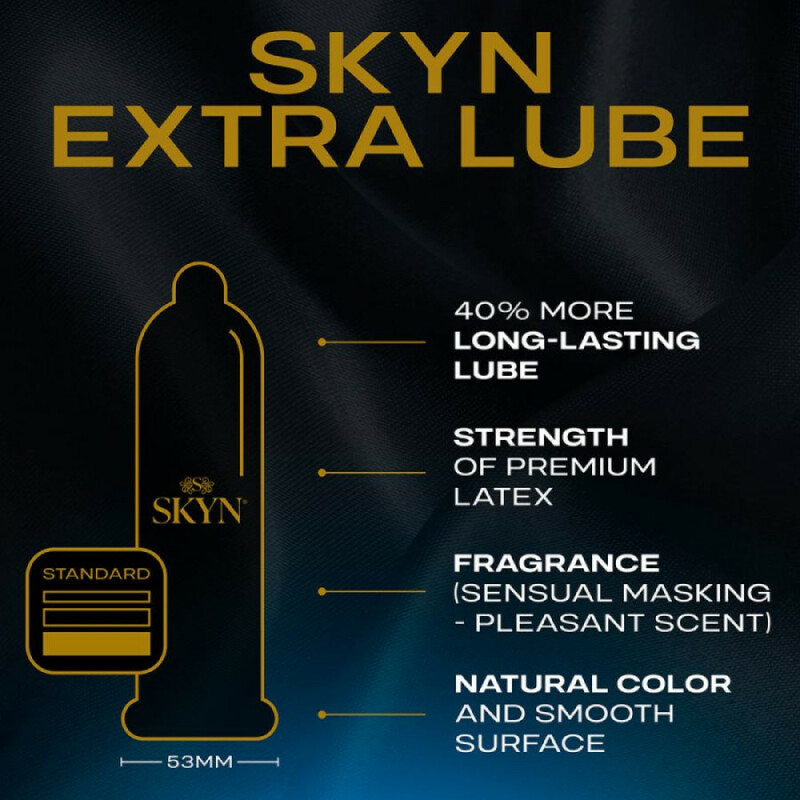 Презервативи безлатексні SKYN Extra Lube, з додатковою змазкою, 6 шт - Зображення 1
