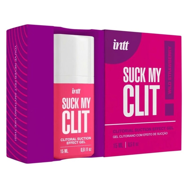 Гель для клітеральної стимуляції Intt Suck My Clit з ароматом полуниці, 15 мл - Изображение 2