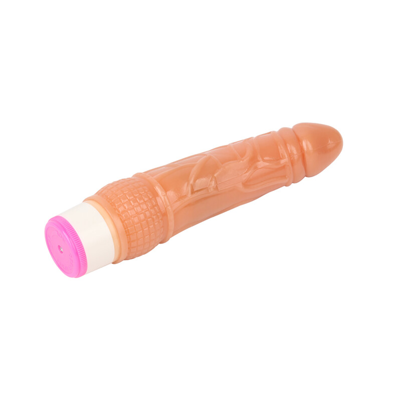 Вібратор реалістичний Chisa Wild Penetrator, на батарейках, бежевий, 20.5 х 4.2 см - Изображение 5