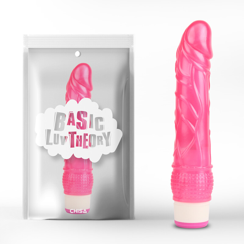 Вібратор реалістичний Chisa Wild Penetrator, на батарейках, рожевий, 20.5 х 4.2 см - Зображення 2