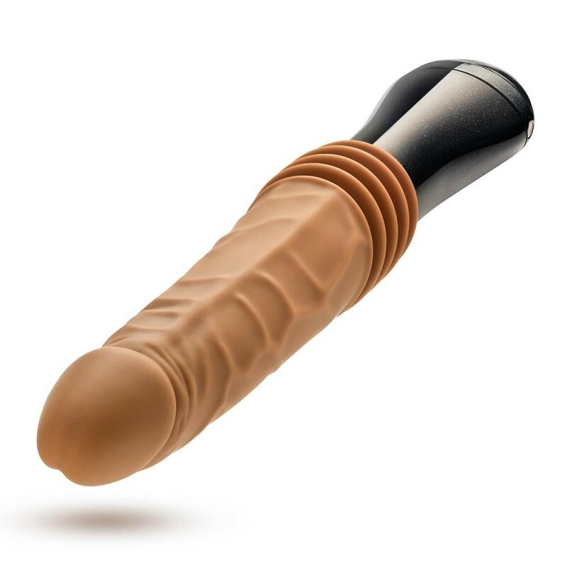 Вібратор реалістичний Blush Dr. Arthur з фрикціями, бежевий, 27.5 х 3.9 см - Зображення 5