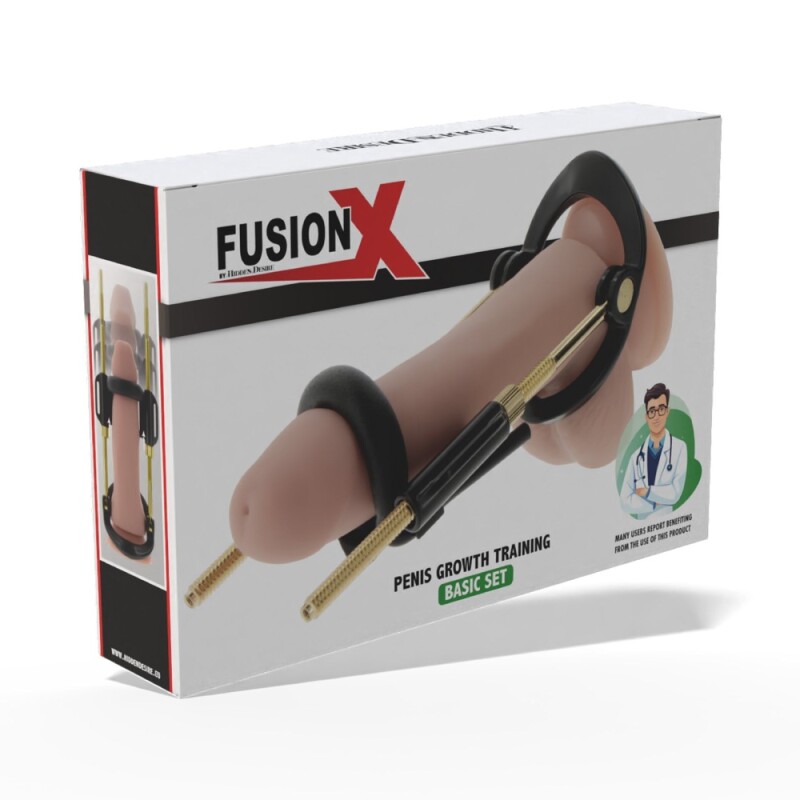Набір для збільшення пеніса Hidden Desire Fusion X чорний, 26 х 9 см - Зображення 4