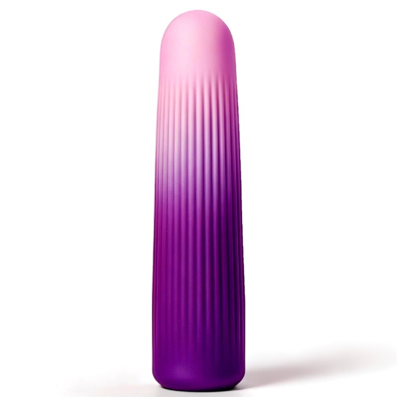 Мінівібратор гнучкий UNIVIBE LUNE Sonic градієнт, рожево-фіолетовий, 10 х 2.3 см