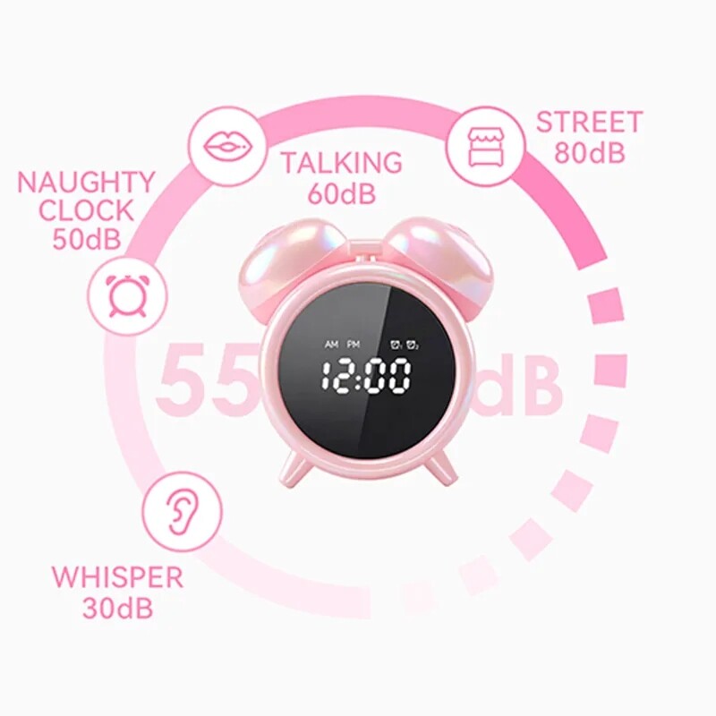 Вібратор-будильник BeYourLover Adult Clock з функцією смоктання, з додатком, рожевий, 8 х 6 см - Зображення 4