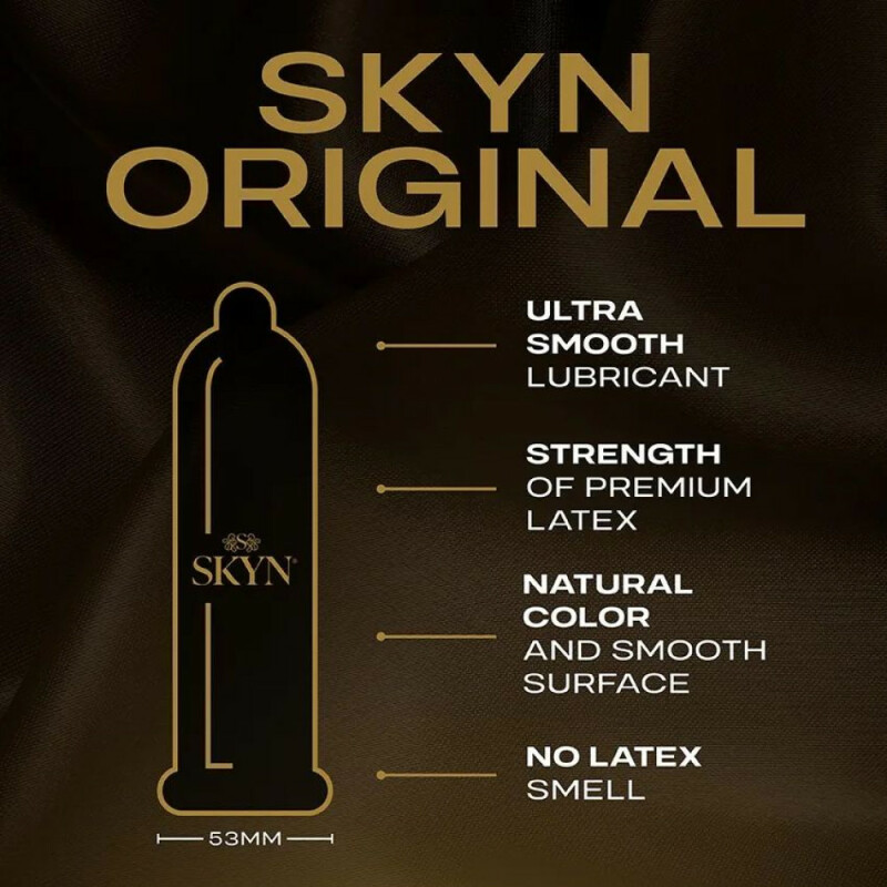 Презервативи безлатексні SKYN Original класичні, 24 шт - Зображення 1